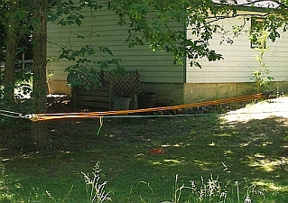 A block and tackle helped pull it over