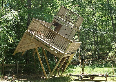 Tipping it over