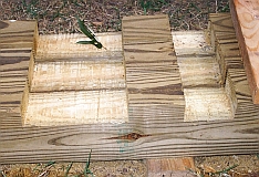 Then the slices were knocked out.