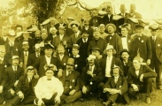 Michael John was invited to the Idle Hour Club shad roast on the Delaware River